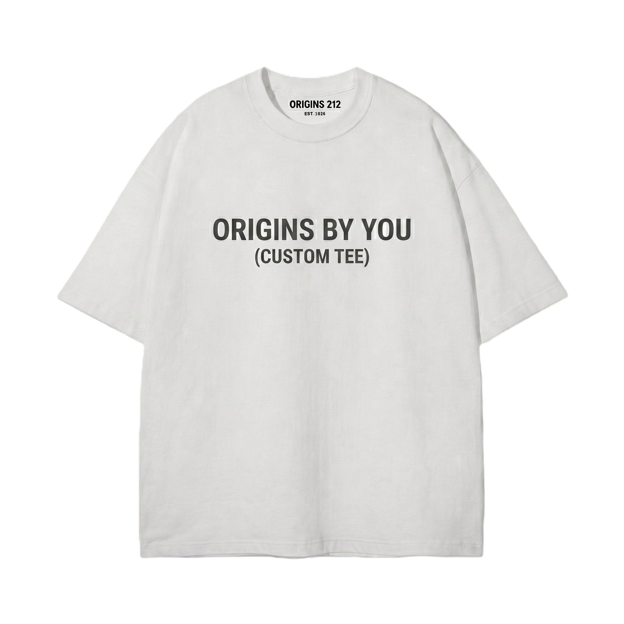 ORIGINS 212 — "ORIGINS BY YOU" Custom Tee