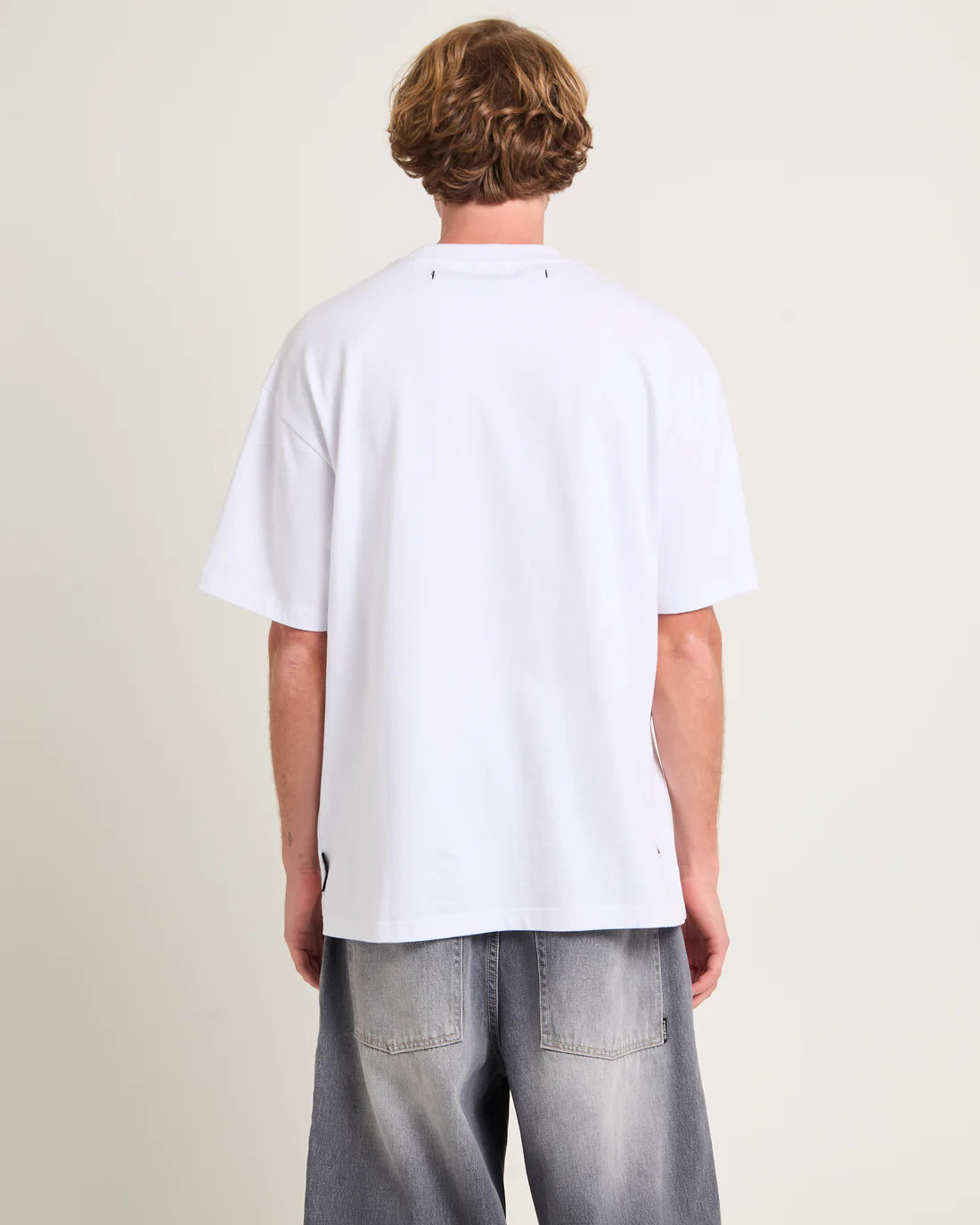 Essential Boxy Oversized Tee (White)