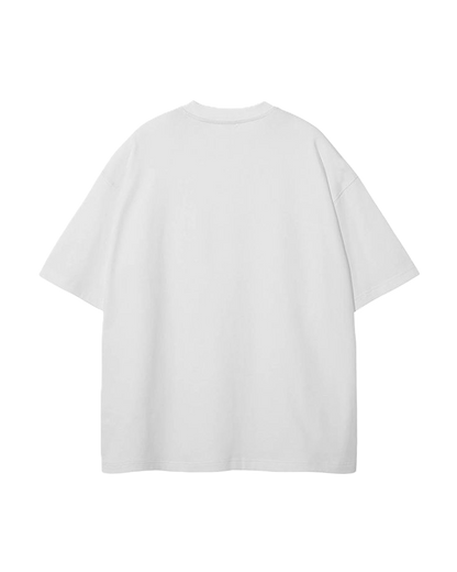 Essential Boxy Oversized Tee (White)