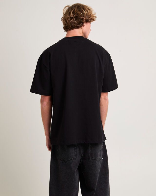 Essential Boxy Oversized Tee (Black)