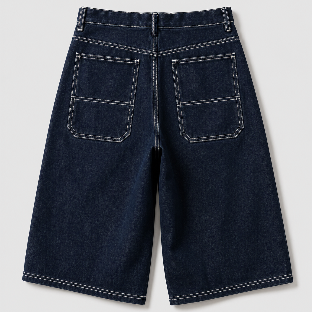 212 BAGGY RAW DENIM JORTS