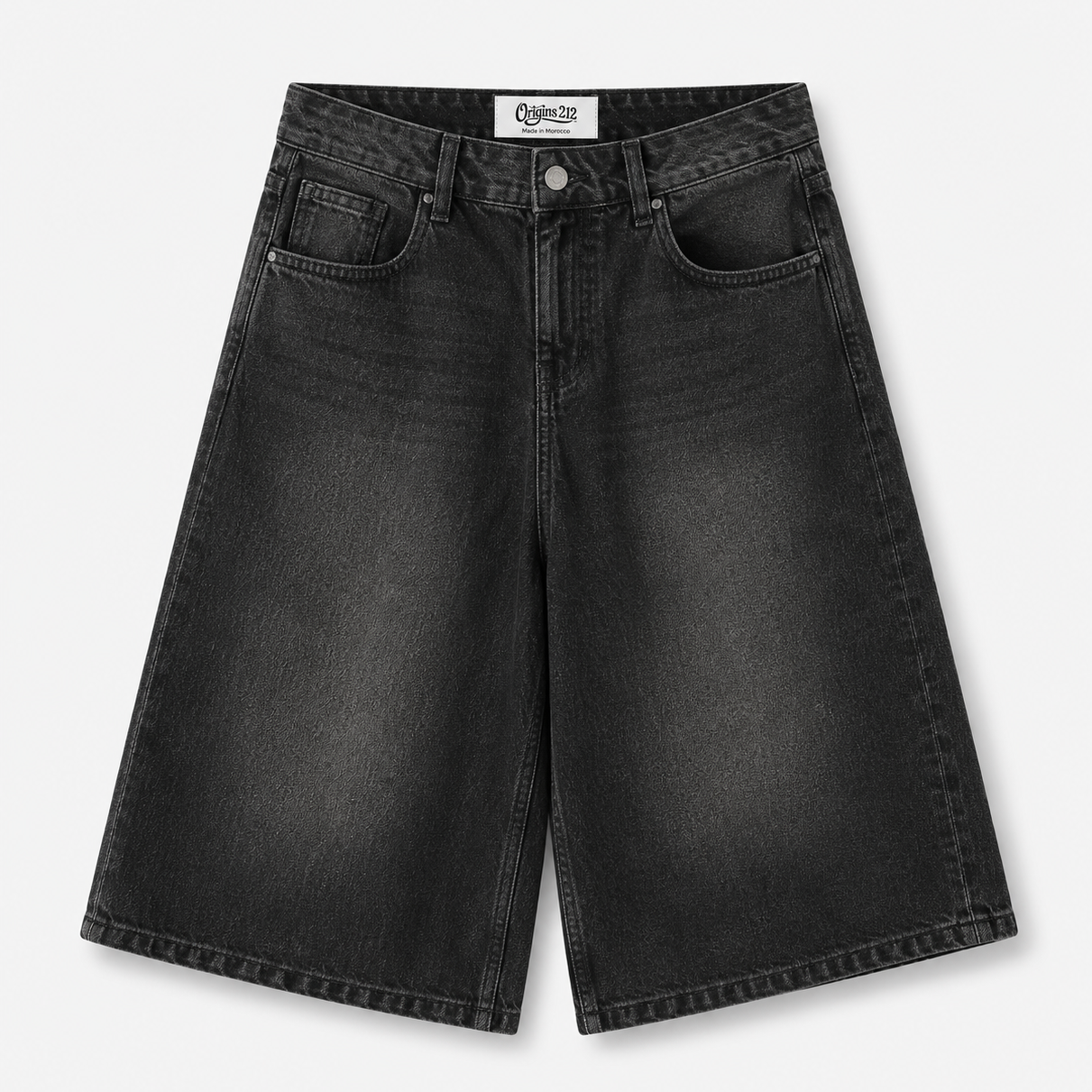 212 BAGGY BLACK JORTS