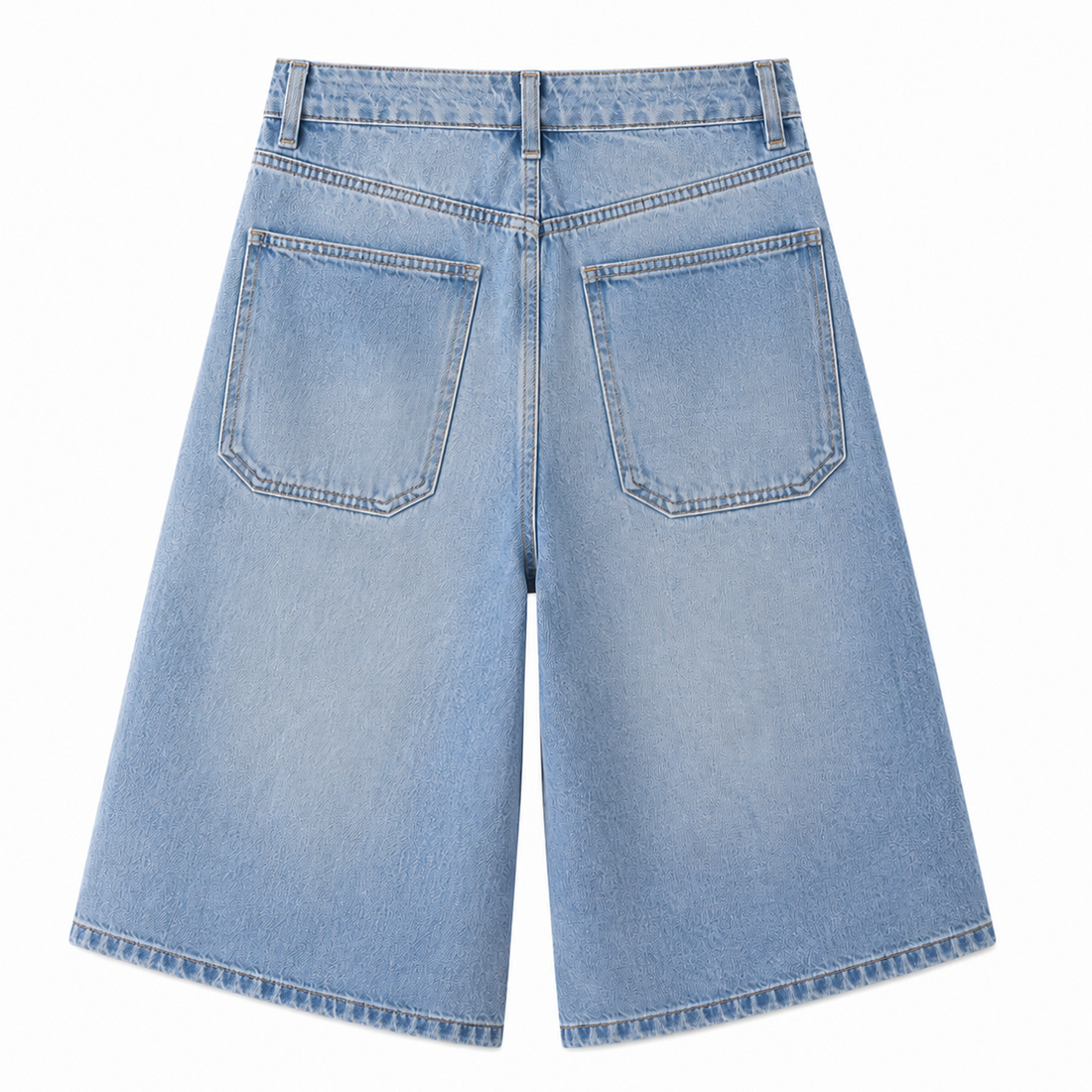 212 BAGGY BLUE JORTS