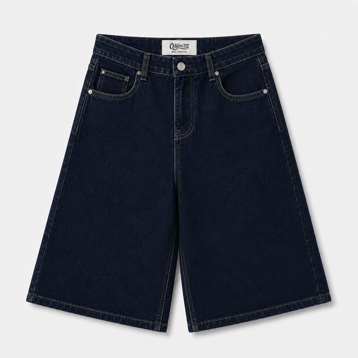 212 BAGGY RAW DENIM JORTS
