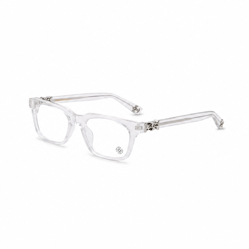 ORIGINS 212  — Chrome Heart Transparent Eyeglasses