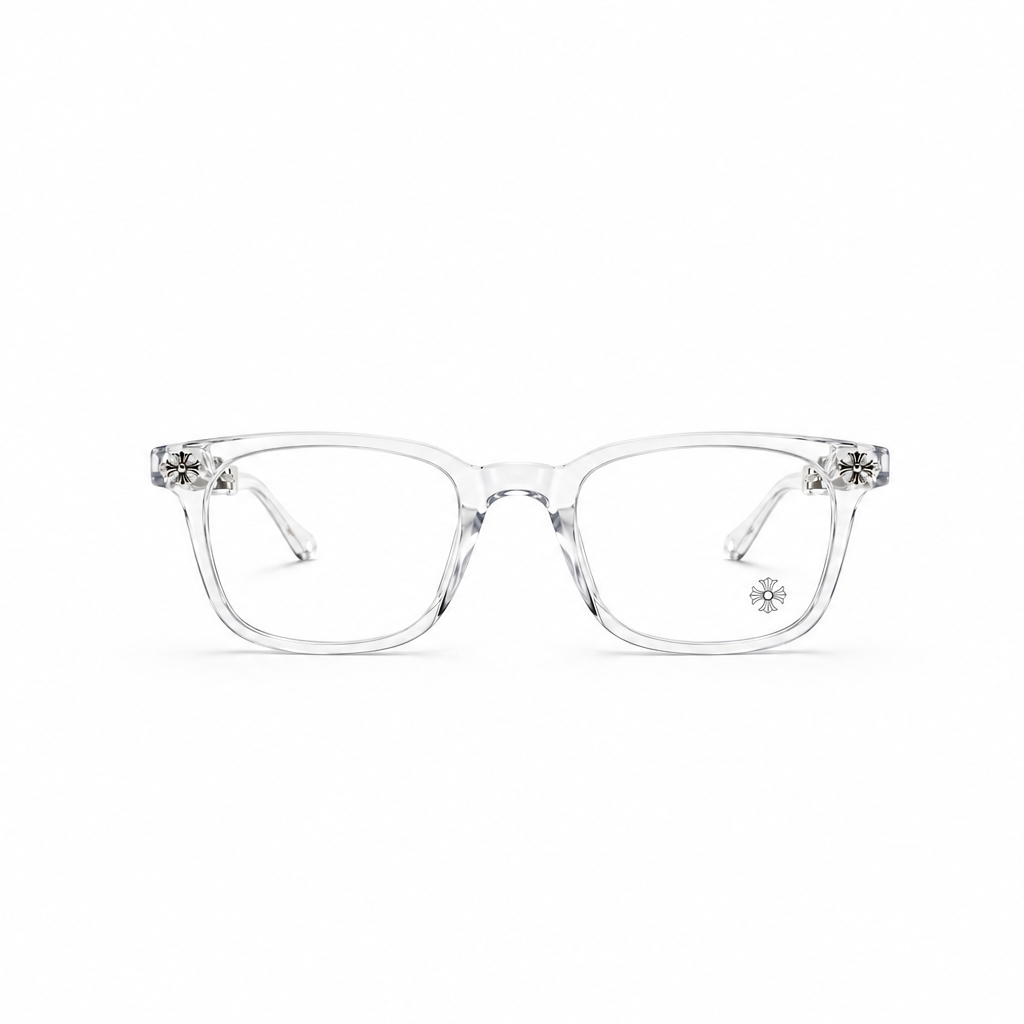 ORIGINS 212  — Chrome Heart Transparent Eyeglasses