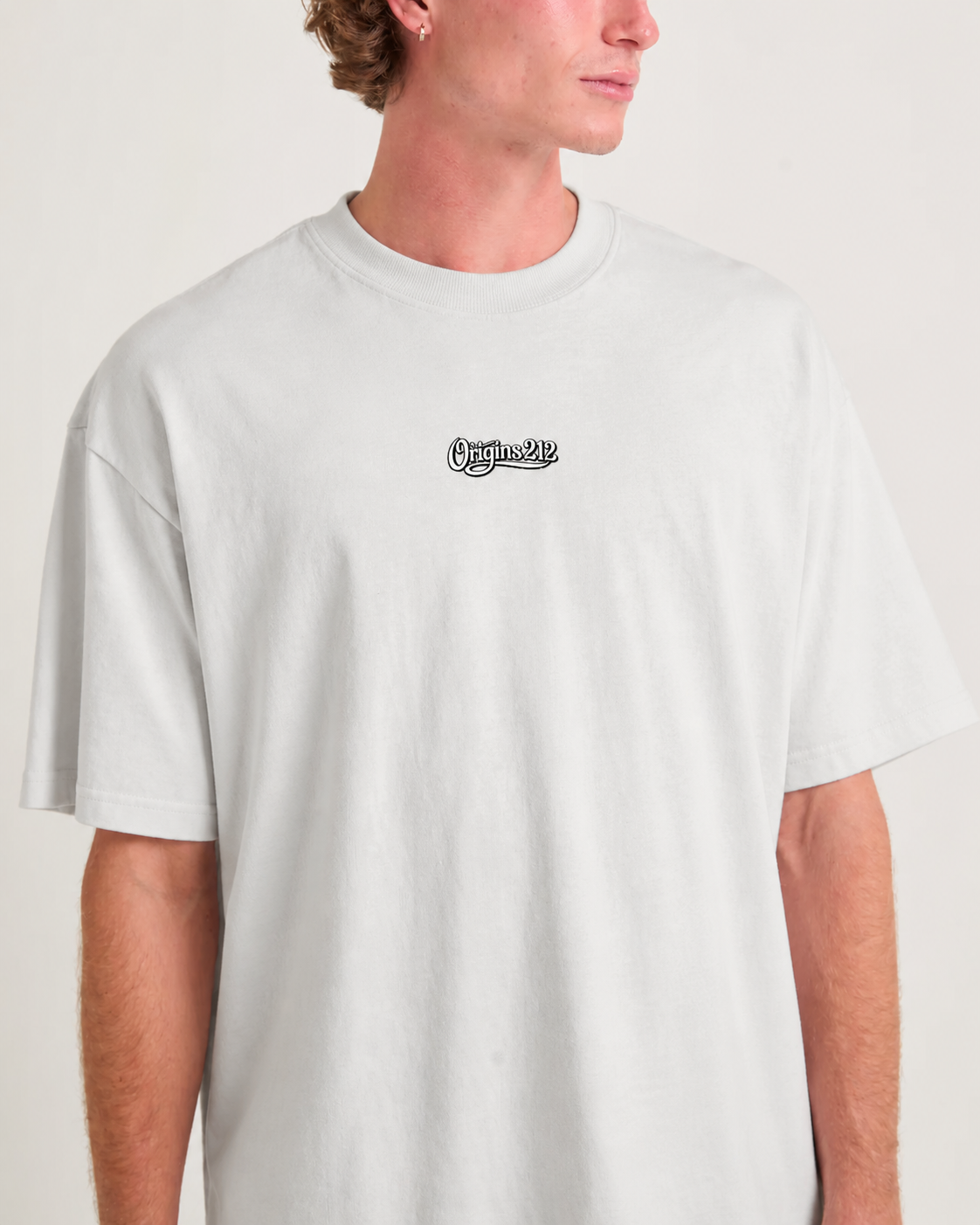 ORIGINS 212 — "I was blind but now i see" Tee (White)