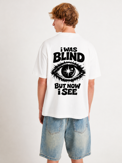 ORIGINS 212 — "I was blind but now i see" Tee (White)