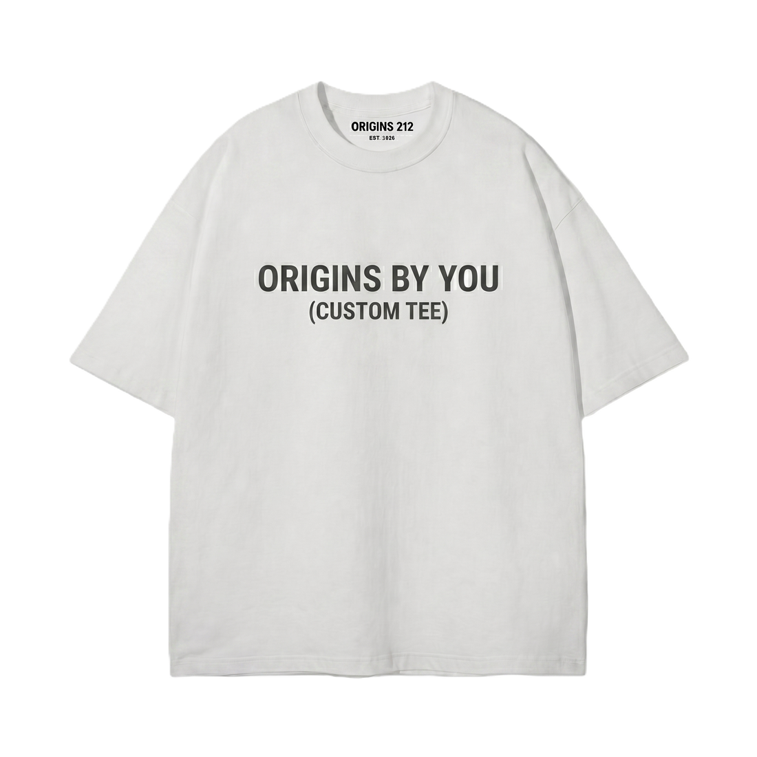 ORIGINS 212 — "ORIGINS BY YOU" Custom Tee