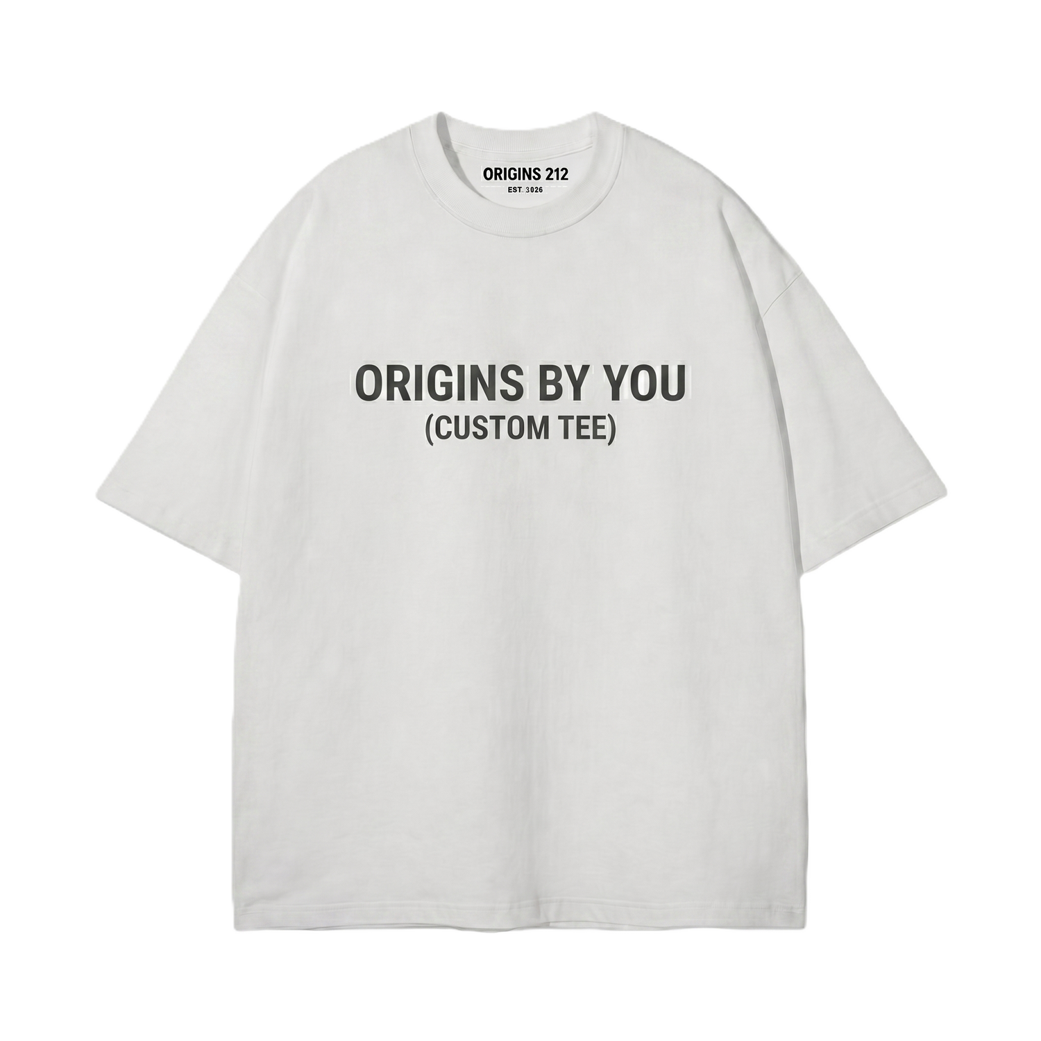 ORIGINS 212 — "ORIGINS BY YOU" Custom Tee