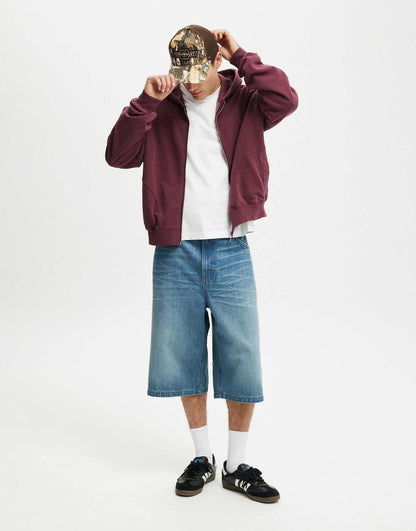 212 BAGGY BLUE JORTS