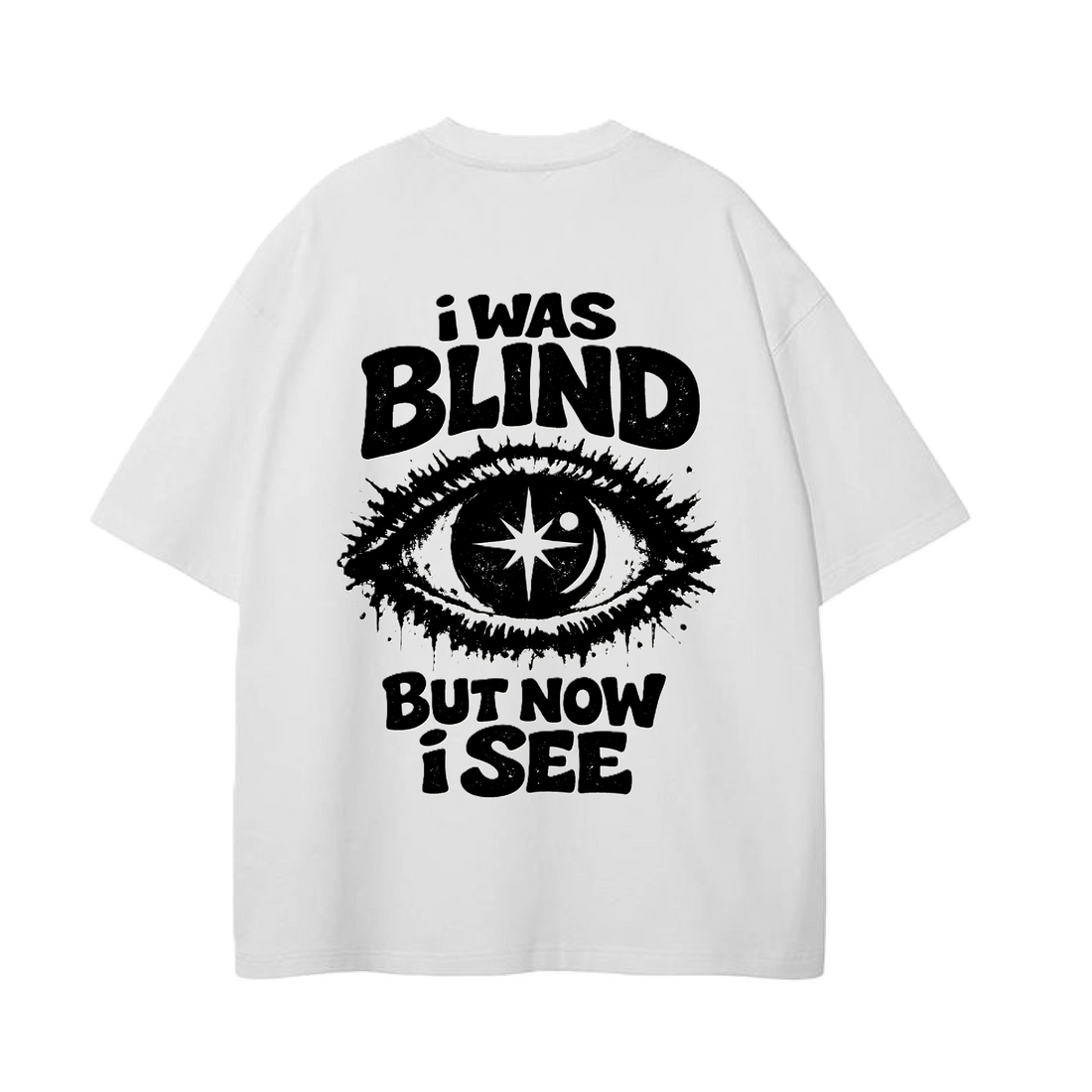 ORIGINS 212 — "I was blind but now i see" Tee (White)