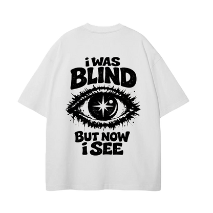 ORIGINS 212 — "I was blind but now i see" Tee (White)