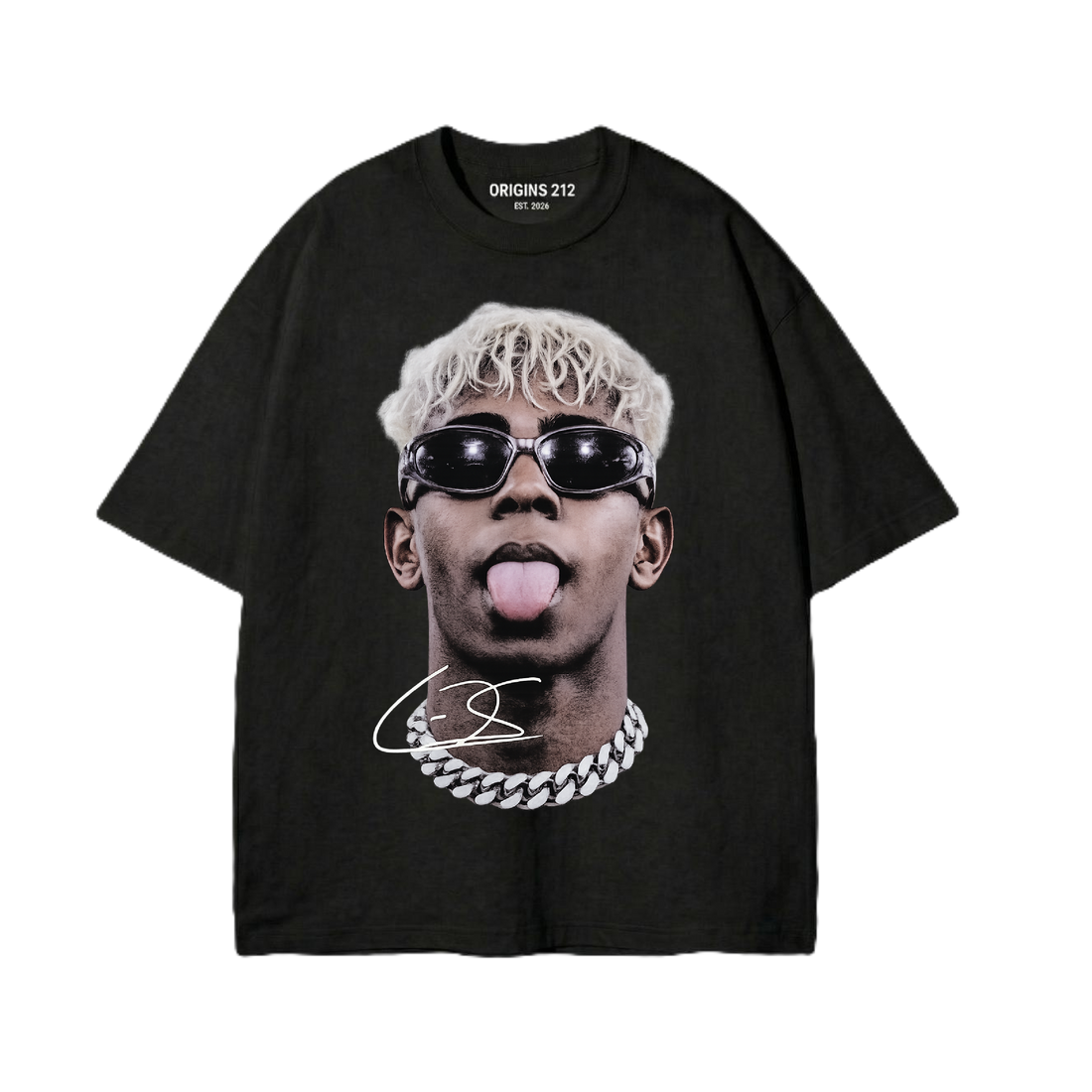 ORIGINS 212 — "Young Star" Tee (Black)