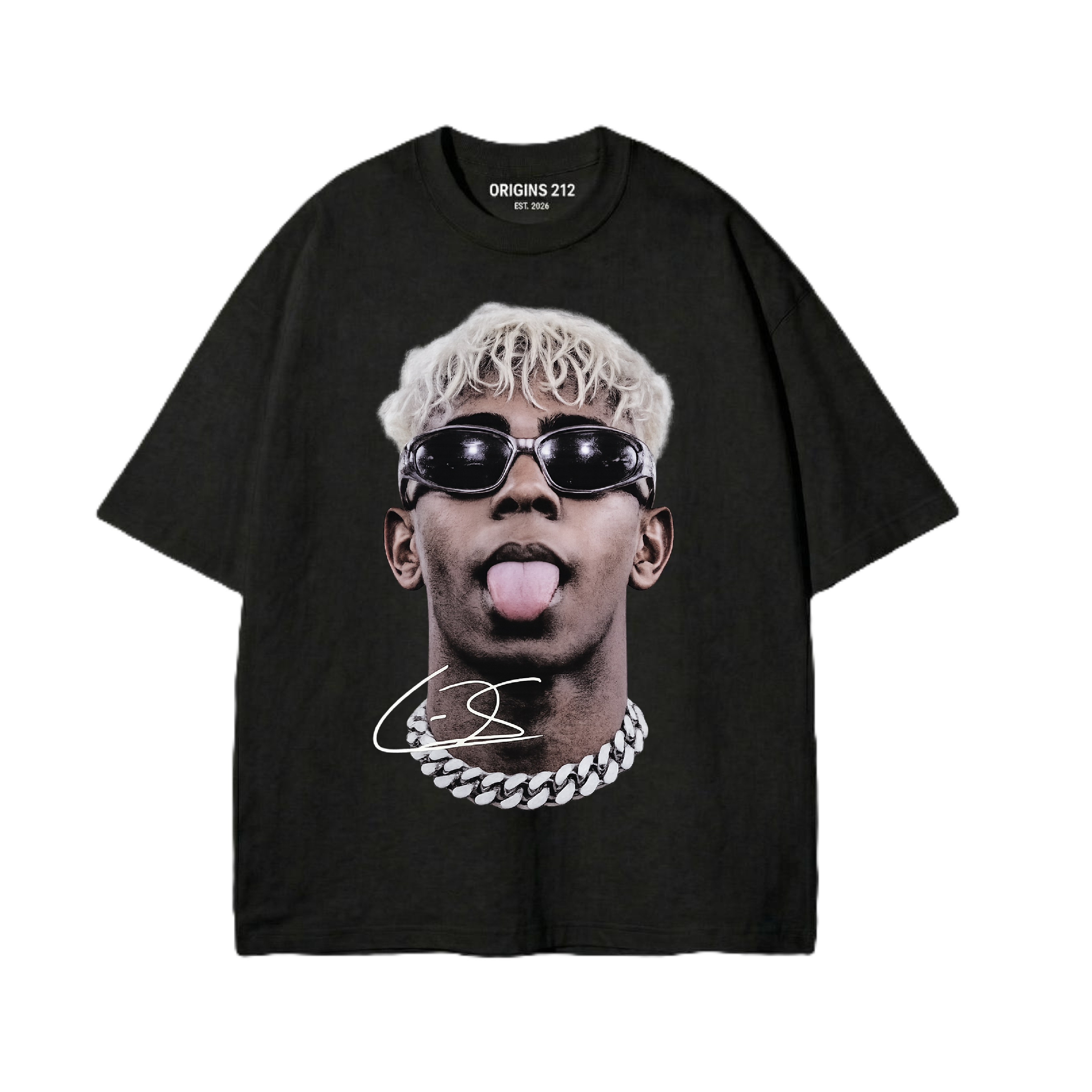 ORIGINS 212 — "Young Star" Tee (Black)
