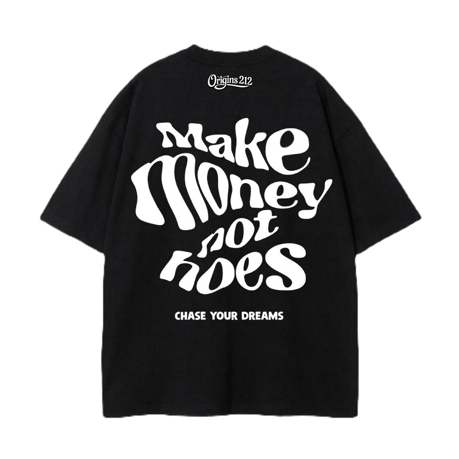 ORIGINS 212 — Money Dreams Tee (Black)