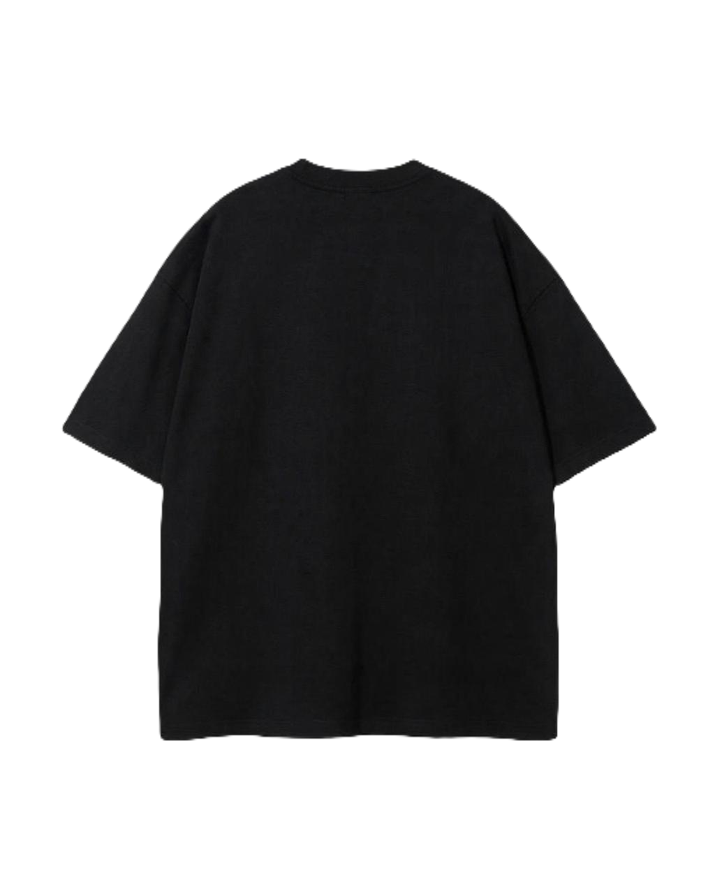 Essential Boxy Oversized Tee (Black)