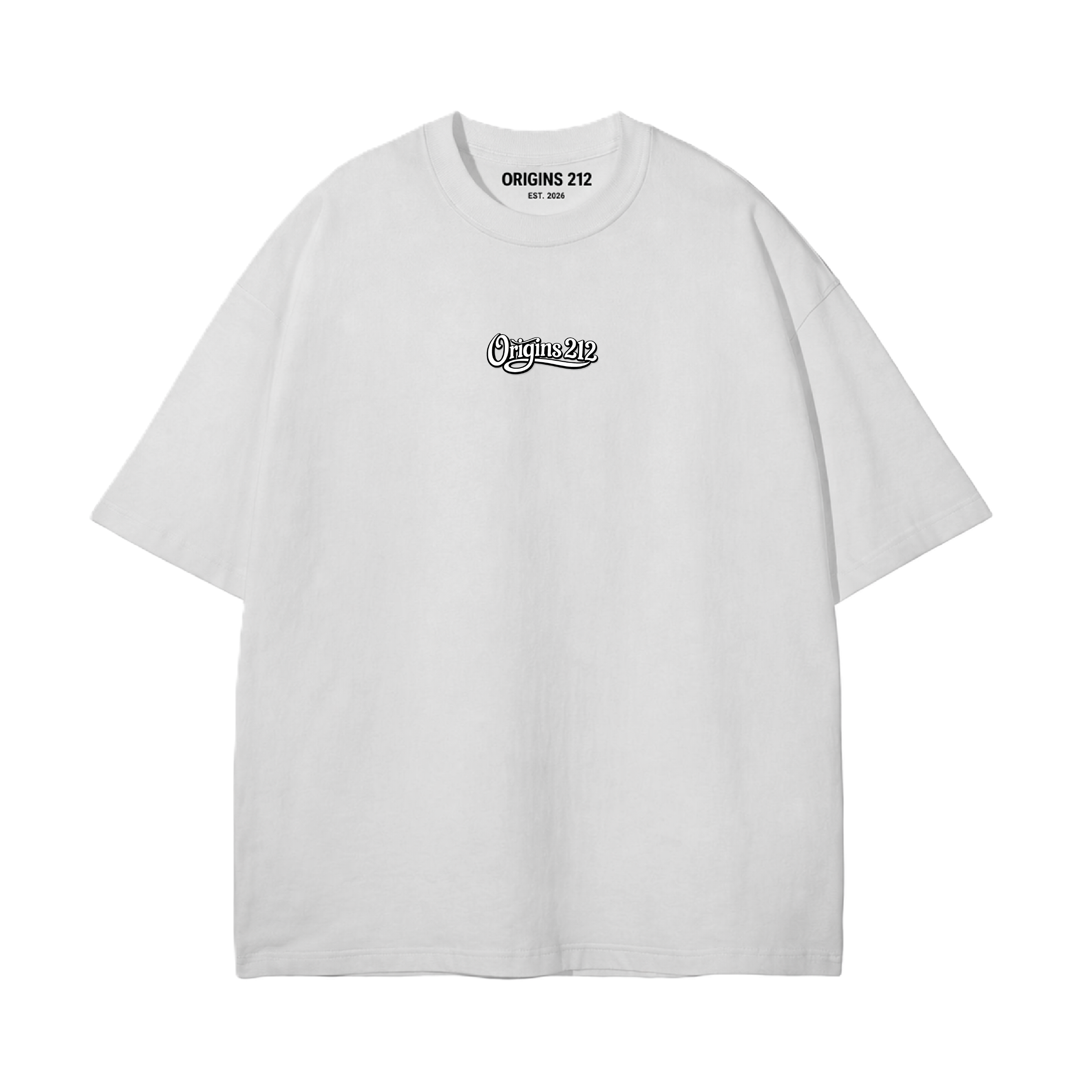 ORIGINS 212 — "Creative" Mindset Tee (White)