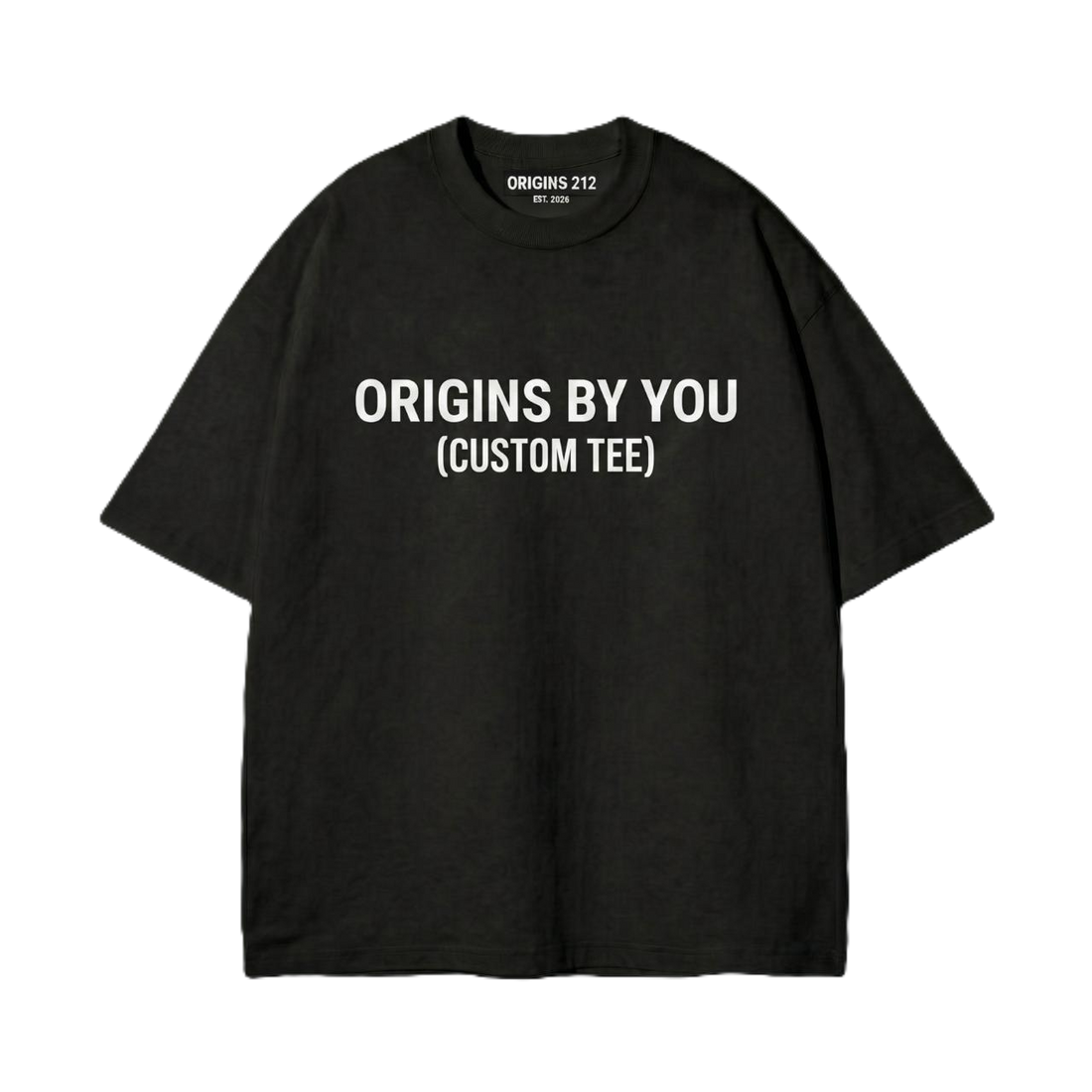 ORIGINS 212 — "ORIGINS BY YOU" Custom Tee