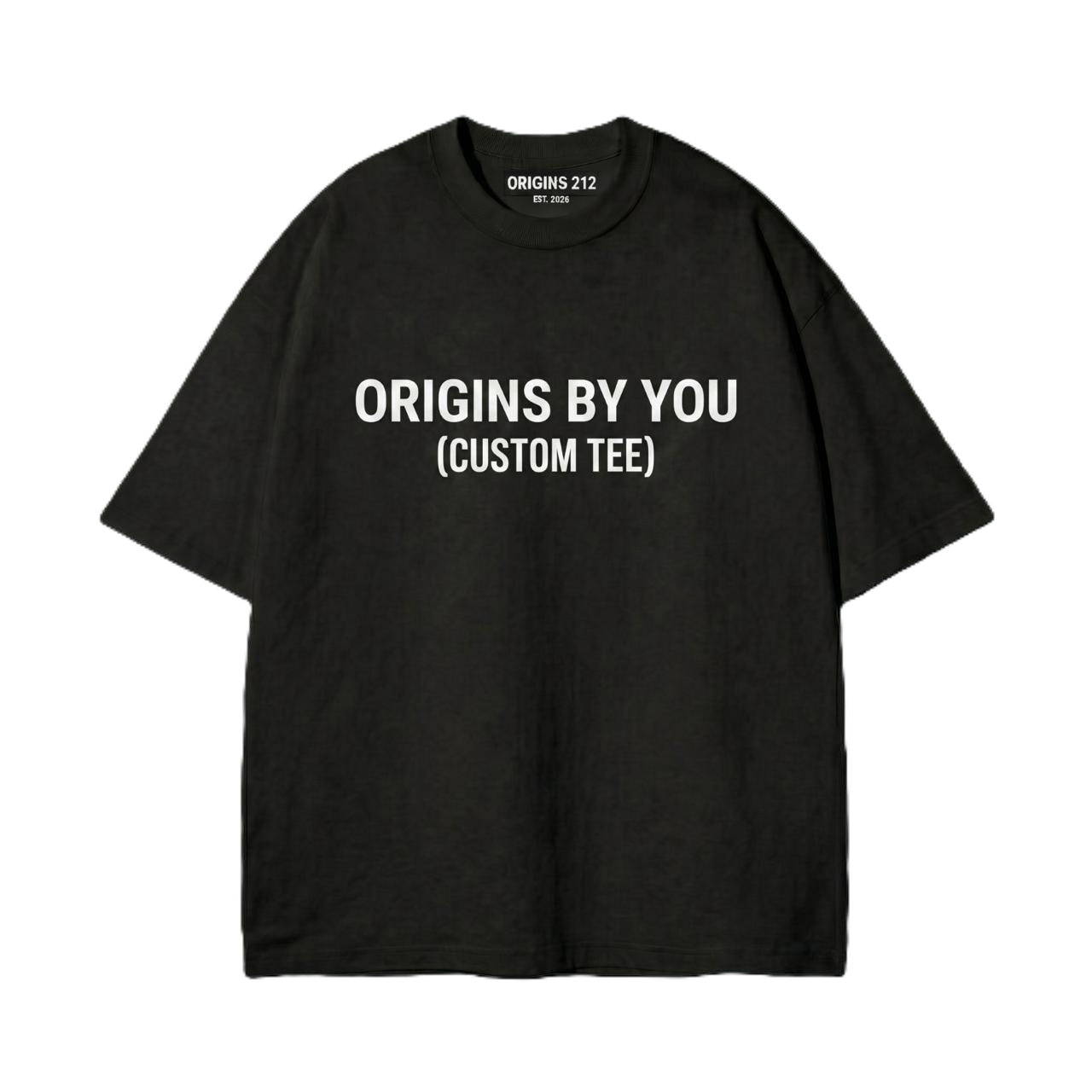 ORIGINS 212 — "ORIGINS BY YOU" Custom Tee