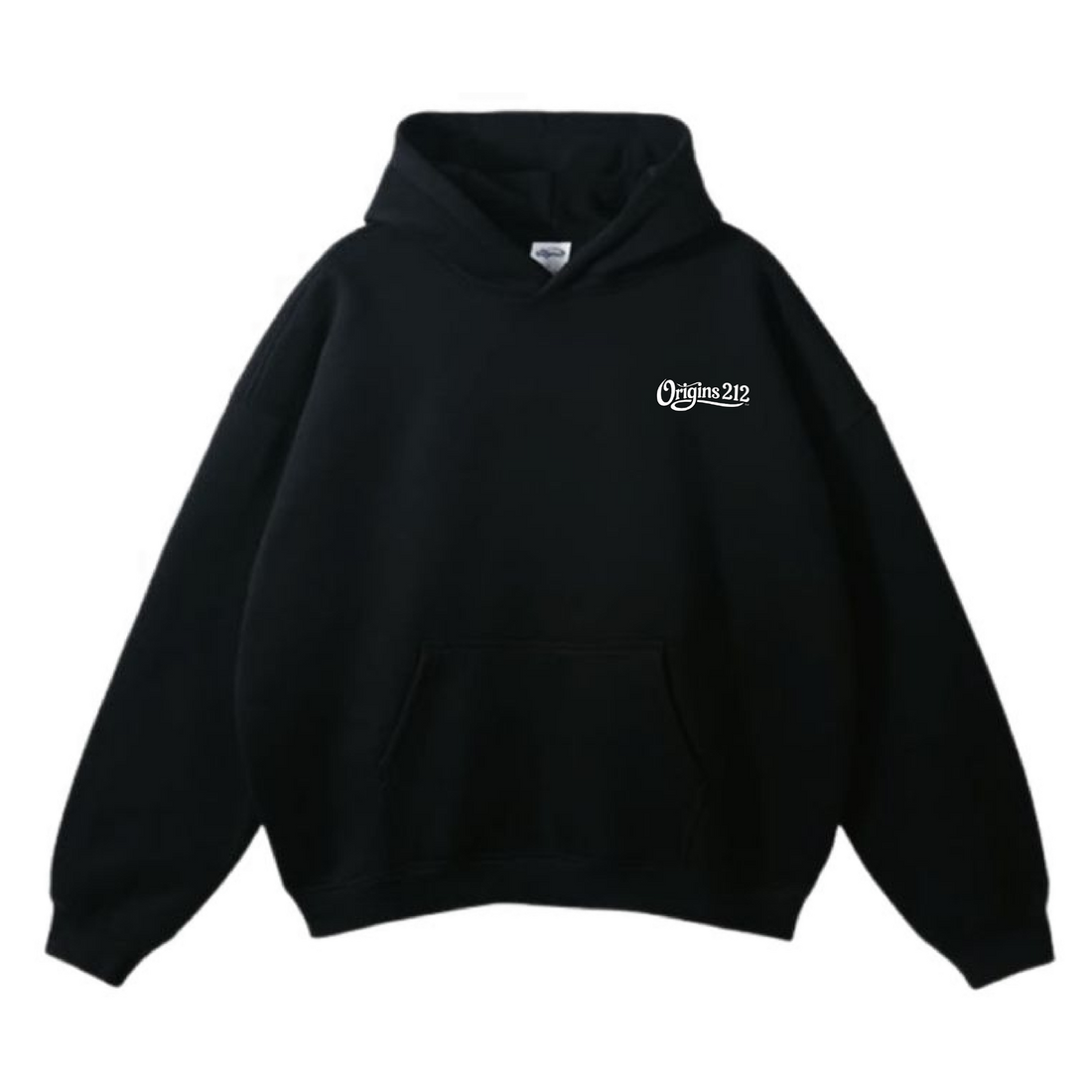 ORIGINS 212 — Be Yourself Hoodie (Black/White)