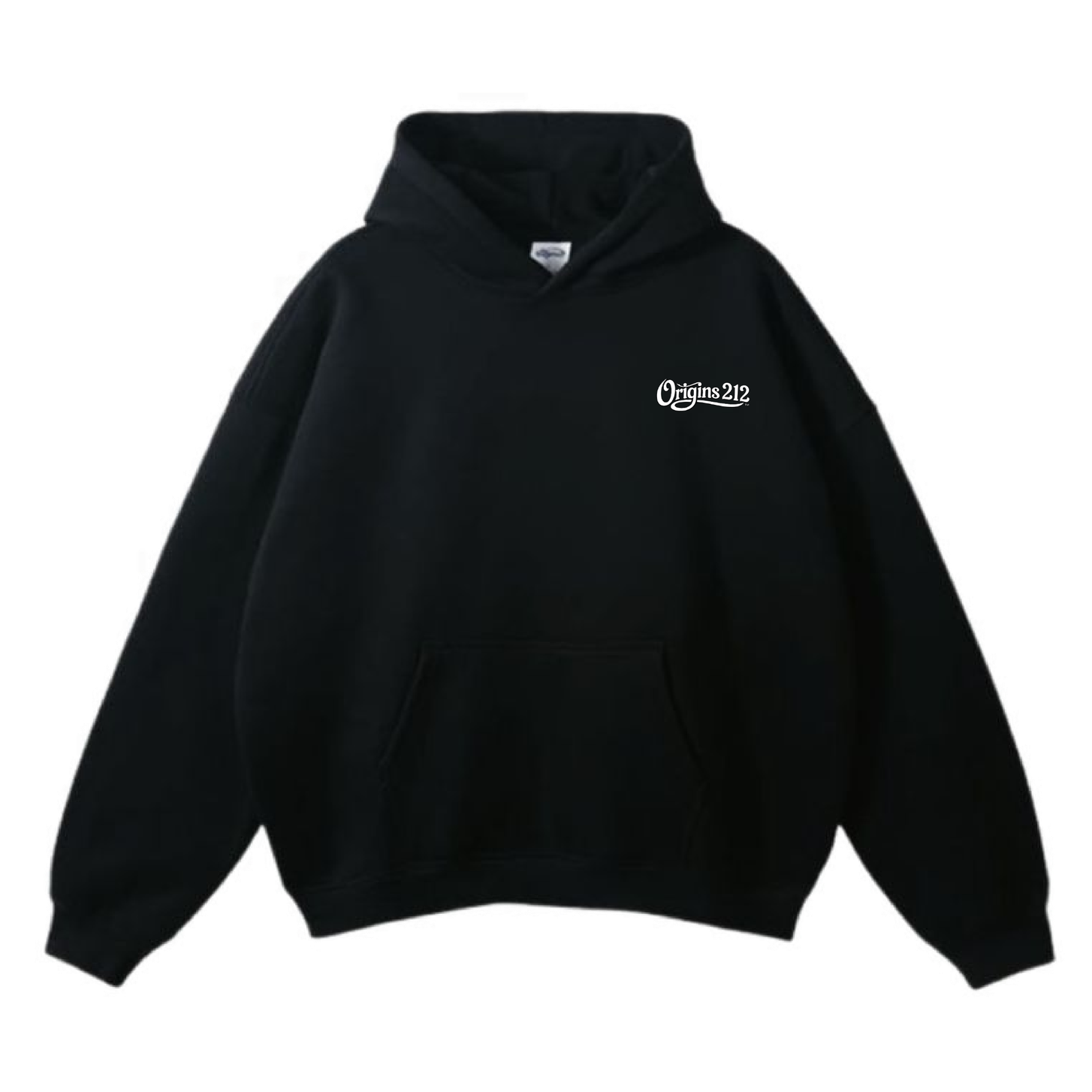 ORIGINS 212 — Be Yourself Hoodie (Black/White)