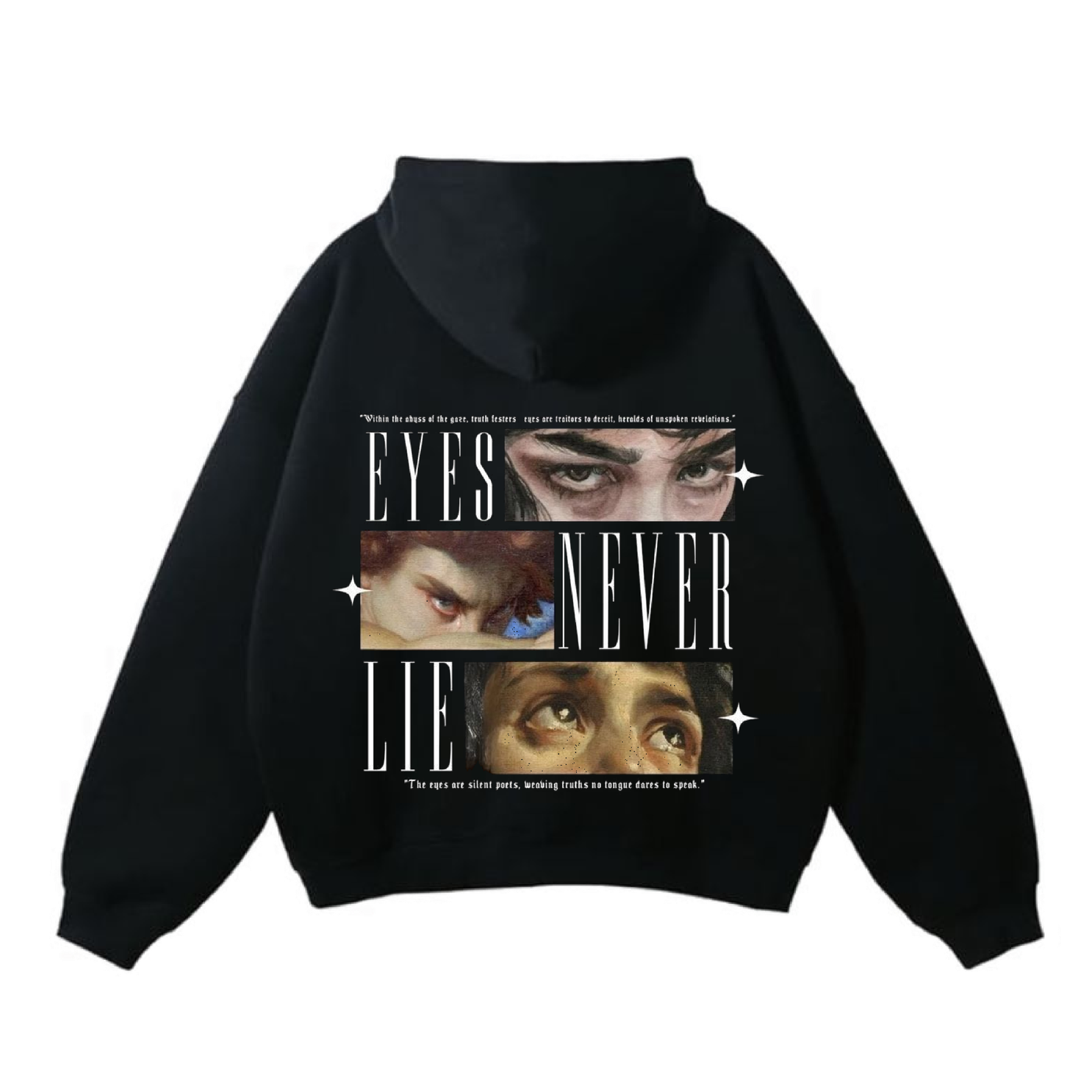 ORIGINS 212 — Eyes Never Lie Hoodie (Black/Multicolor)