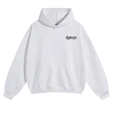 ORIGINS 212 — Lucky 8 Hoodie (White)